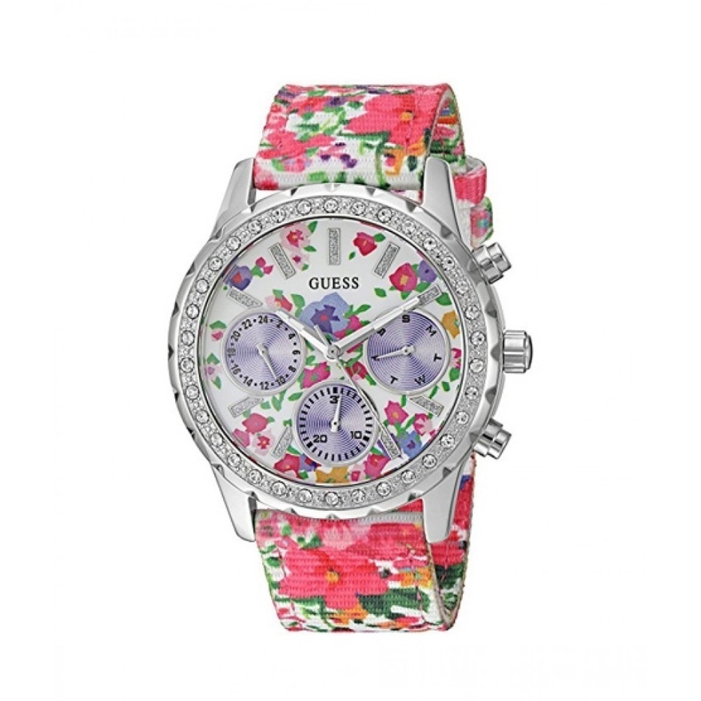 New GUESS Crystal Multi-Function Women's Watch